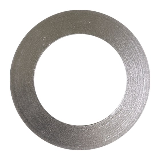 Type A basic spiral wound gasket — winding only, no guide rings